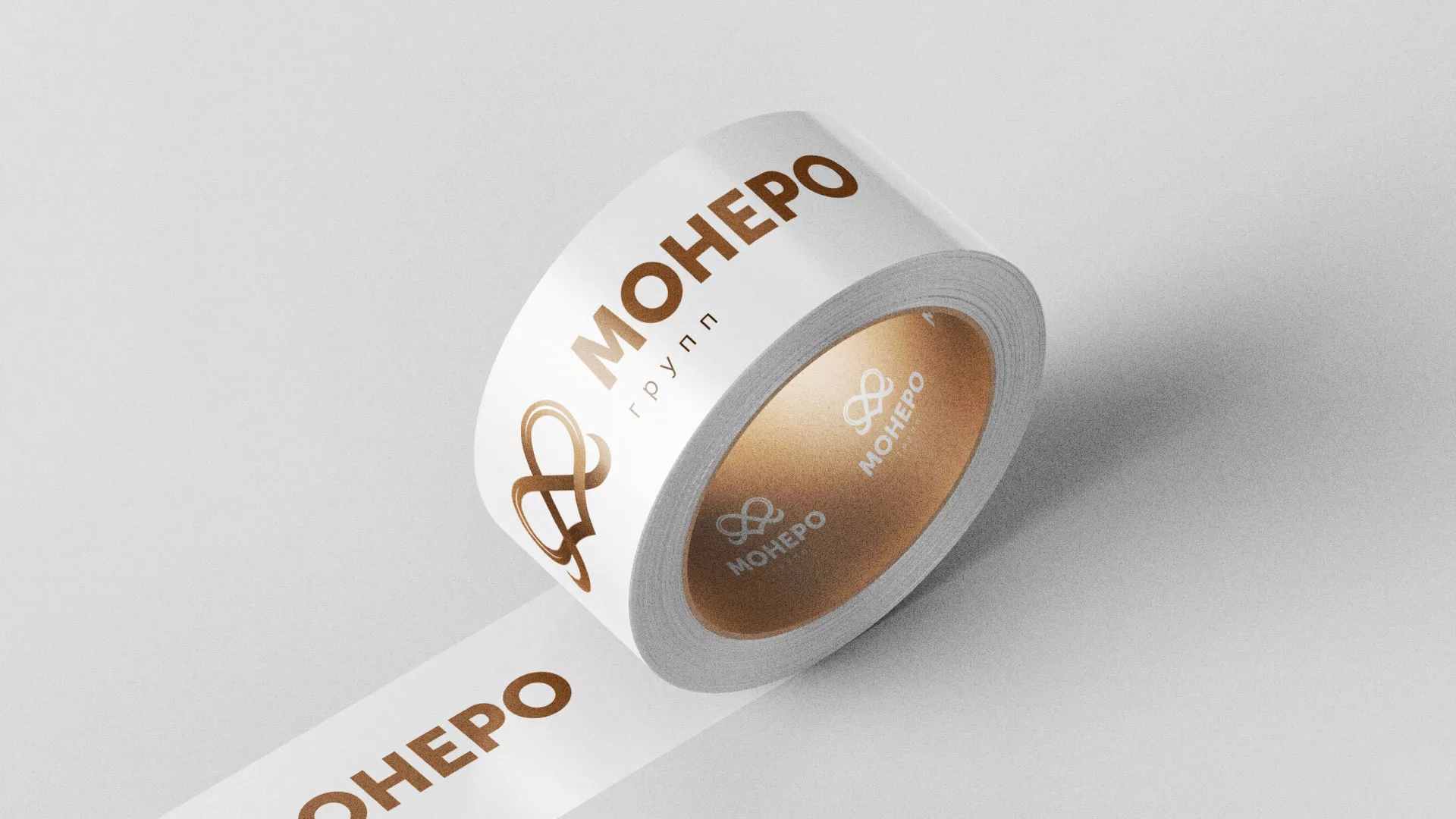 Создание логотипа компании «Монеро групп» в Симе