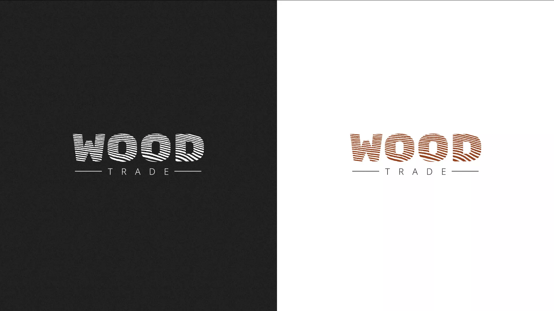 Разработка логотипа для компании «Wood Trade» в Симе
