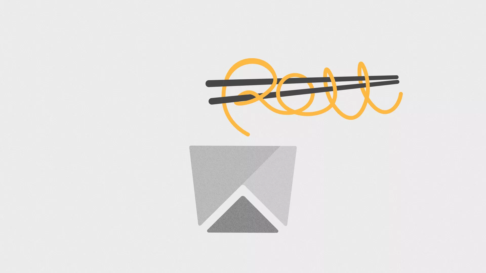 Оформление меню суши-бара «Roll Wok Club» в Симе